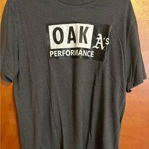 Player worn Oakland Athletics shirt